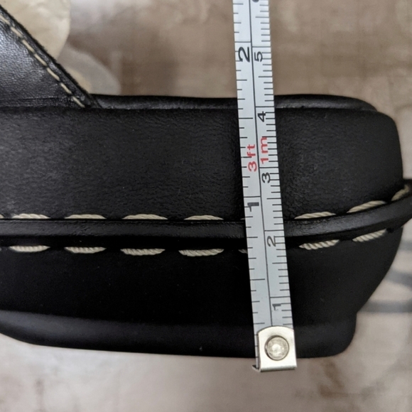 🆕 leather mules / clogs with stitching accents - Picture 4 of 5